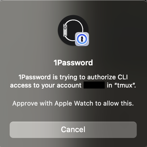 Allow Login from Apple Watch
